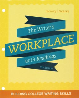 Bundle: the Writer's Workplace with Readings, Loose-Leaf Version, 9th + MindTap Developmental English, 2 Terms (12 Months) Printed Access Card 9th 9781337549219 Front Cover