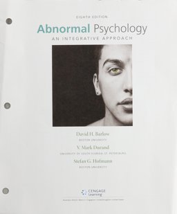 Bundle: Abnormal Psychology: an Integrative Approach, Loose-Leaf Version, 8th + LMS Integrated MindTap Psychology, 1 Term (6 Months) Printed Access Card