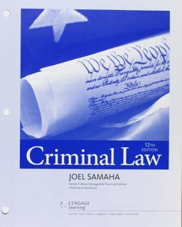 Bundle: Criminal Law, Loose-Leaf Version, 12th + MindTap Criminal Justice, 1 Term (6 Months) Printed Access Card + Fall 2017 Activation Printed Access Card