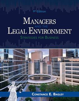 Managers and the Legal Environment: Strategies for the 21st Century  9781337555081 Front Cover