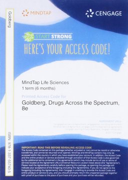 MindTap Health for Goldberg/Mitchell's Drugs Across the Spectrum, 8th Edition [Instant Access], 1 term (6 months) 8th 9781337557405 Front Cover