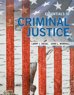 Essentials of Criminal Justice:  9781337557771 Front Cover