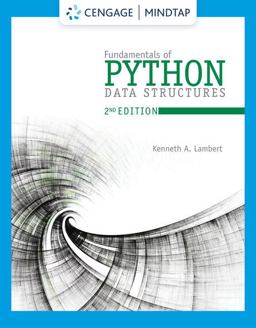 MindTap for Lambert's Fundamentals of Python: Data Structures, 1 Term Printed Access Card