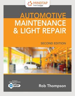 MindTap Automotive, 4 Terms (24 Months) Printed Access Card for Thompson's Automotive Maintenance and Light Repair