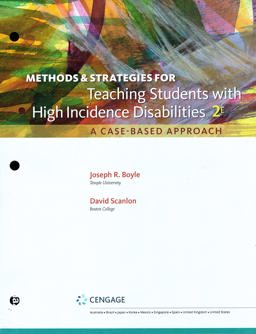 Methods and Strategies for Teaching Students with Mild Disabilities