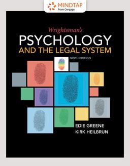 WRIGHTSMAN'S PSYCH.+LEGAL...-MINDTAP  9781337570909 Front Cover