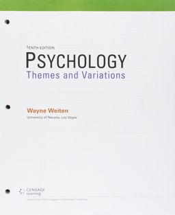 Bundle: Psychology: Themes and Variations, Loose-Leaf Version, 10th + LMS Integrated for MindTap Psychology, 1 Term (6 Months) Printed Access Card + Fall 2017 Activation Printed Access Card