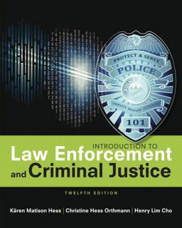 Bundle: Introduction to Law Enforcement and Criminal Justice, 12th + MindTap Criminal Justice, 1 Term (6 Months) Printed Access Card