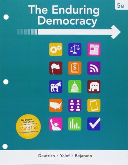 Bundle: the Enduring Democracy, Loose-Leaf Version, 5th + LMS Integrated MindTap Political Science, 1 Term (6 Months) Printed Access Card Bundle: the Enduring Democracy, Loose-Leaf Version, 5th + LMS Integrated MindTap Political Science, 1 Term (6 Months) Printed Access Card