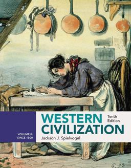 Bundle: Western Civilization: Volume II: since 1500, 10e + MindTap History, 1 Term (6 Months) Printed Access Card, Vol II