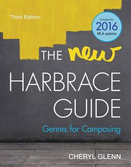 Bundle: the New Harbrace Guide: Genres for Composing, 3rd + MindTap English, 1 Term (6 Months) Printed Access Card Bundle: the New Harbrace Guide: Genres for Composing, 3rd + MindTap English, 1 Term (6 Months) Printed Access Card
