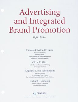 Bundle: Advertising and Integrated Brand Promotion, Loose-Leaf Version, 8th + MindTap Marketing, 1 Term (6 Months) Printed Access Card 8th 9781337584494 Front Cover