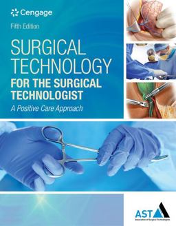 Bundle: Surgical Technology for the Surgical Technologist: a Positive Care Approach, 5th + Study Guide with Lab Manual + MindTap Surgical Technology, 4 Term (24 Months) Printed Access Card 5th 9781337584876 Front Cover