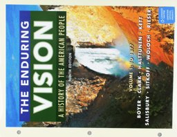 Bundle: the Enduring Vision, Volume I: to 1877, Loose-Leaf Version, 9th + LMS Integrated for MindTap History, 1 Term (6 Months) Printed Access Card