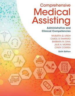 Bundle: Comprehensive Medical Assisting: Administrative and Clinical Competencies, 6th + MindTap Medical Assisting, 2 Terms (12 Months) Printed Access Card 6th 9781337595469 Front Cover