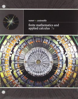 Bundle: Finite Mathematics and Applied Calculus, Loose-Leaf Version, 7th + WebAssign, Single-Term Printed Access Card 7th 2017 9781337604963 Front Cover