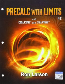 Bundle: Precalculus with Limits, Loose-Leaf Version, 4th + WebAssign, Single-Term Printed Access Card