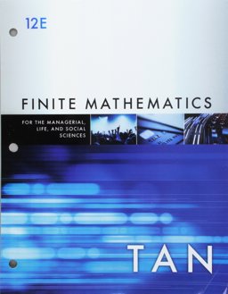 Bundle: Finite Mathematics for the Managerial, Life, and Social Sciences, Loose-Leaf Version, 12th + WebAssign, Single-Term Printed Access Card 12th 9781337606592 Front Cover