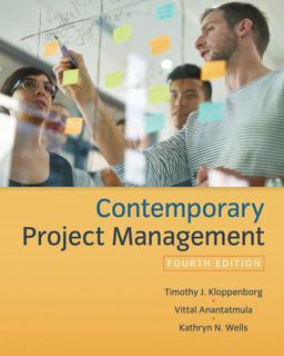 Bundle: Contemporary Project Management, 4th + MindTap Business Statistics, 1 Term (6 Months) Printed Access Card 4th 9781337610070 Front Cover
