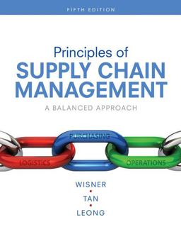 PRIN.OF SUPPLY CHAIN...(LL)-W/MINDTAP  9781337610674 Front Cover