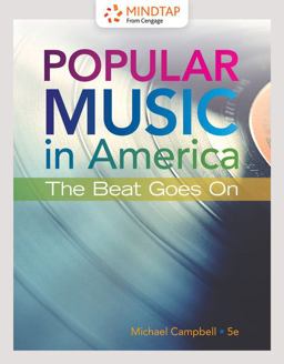 MindTap Music, 1 Term (6 Months) Printed Access Card for Campbell's Popular Music in America: the Beat Goes On, 5th