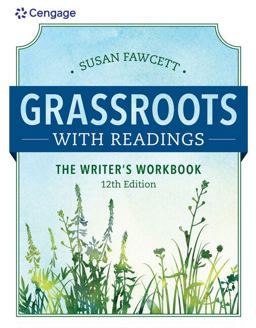 MindTap Developmental English for Fawcett's Grassroots with Readings: The Writer's Workbook, 12th Edition [Instant Access], 1 term (6 months) 12th 9781337614832 Front Cover