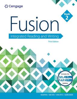 Fusion: Integrated Reading and Writing  9781337615181 Front Cover