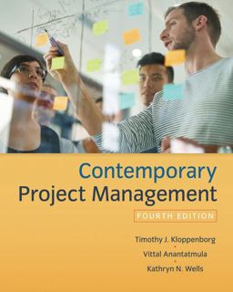 MindTap Decision Sciences for Kloppenborg/Anantatmula/Wells' Contemporary Project Management, 4th Edition [Instant Access], 1 term (6 months) 4th 9781337616317 Front Cover