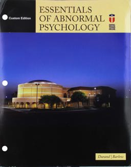 LMS Integrated MindTap Psychology, 1 Term (6 Months) Printed Access Card for Durand/Barlow/Hofmann's Essentials of Abnormal Psychology, 8th