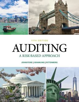 Auditing: A Risk Based-approach  9781337619455 Front Cover