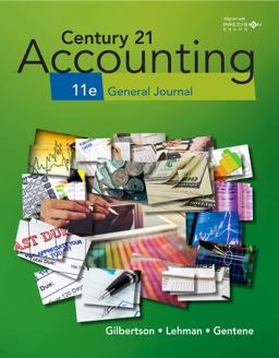 Century 21 Accounting: General Journal 11th 9781337623124 Front Cover