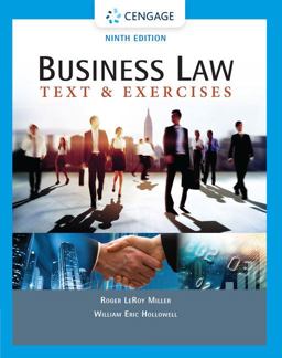 Business Law: Text and Exercises