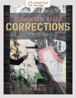 COMMUNITY-BASED CORRECTIONS-MINDTAP  9781337687409 Front Cover