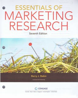 Essentials of Marketing Research