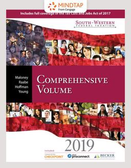 CNOWv2, 2 Term Printed Access Card for Maloney/Raabe/Hoffman/Young's South-Western Federal Taxation 2019: Comprehensive, 42nd