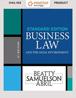 Bundle: Business Law and the Legal Environment, Standard Edition, Loose-Leaf Version, 8th + MindTap Business Law, 2 Terms (12 Months) Printed Access Card 8th 9781337737036 Front Cover