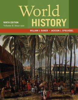 Bundle: World History, Volume II: since 1500, 9th + MindTap History, 1 Term (6 Months) Printed Access Card