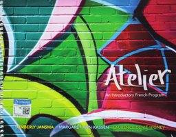 Bundle: Atelier, Student Edition, Spiral Bound Version + MindTap French, 4 Terms (24 Months) Printed Access Card  9781337739467 Front Cover