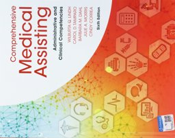 Comprehensive Medical Assisting + Study Guide: Administrative and Clinical Competencies  9781337740159 Front Cover