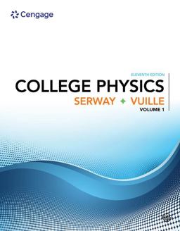 Bundle: College Physics, Volume 1, 11th + WebAssign Printed Access Card for Serway/Vuille's College Physics, 11th Edition, Single-Term 11th 9781337741583 Front Cover
