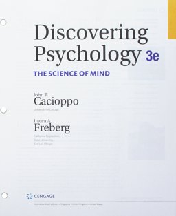 Discovering Psychology + Mindtap Psychology, 1 Term 6 Months Access Card: The Science of Mind  9781337746540 Front Cover