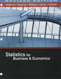 Bundle: Statistics for Business and Economics, Revised, Loose-Leaf Version, 13th + MindTap Business Statistics with XLSTAT, 1 Term (6 Months) Printed Access Card 13th 9781337747455 Front Cover