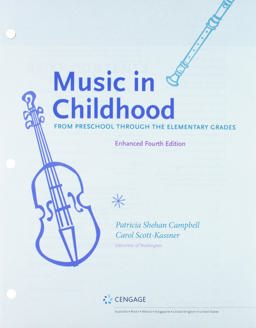 Bundle: Music in Childhood Enhanced: from Preschool Through the Elementary Grades, Loose-Leaf Version, 4th + MindTap Music, 1 Term (6 Months) Printed Access Card 4th 9781337753852 Front Cover