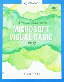 Bundle: Programming with Microsoft Visual Basic 2017, Loose-Leaf Version, 8th + MindTap Programming, 1 Term (6 Months) Printed Access Card