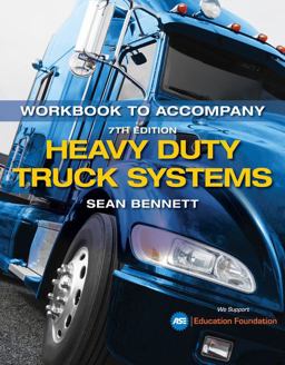 Student Workbook for Bennett's Heavy Duty Truck Systems 7th 9781337787116 Front Cover