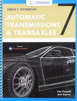 Today's Technician Automatic Transmissions and Transaxles Shop Manual 7th 9781337792172 Front Cover