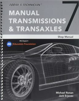 Today's Technician Manual Transmissions and Transaxles Shop Manual 7th 9781337795470 Front Cover