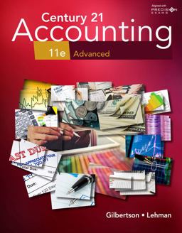Century 21 Accounting: Advanced, 11th Student Edition 11th 9781337798808 Front Cover
