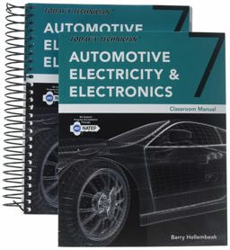 Bundle: Today's Technician: Automotive Electricity and Electronics, Classroom and Shop Manual Pack, Spiral Bound Version, 7th + MindTap Automotive, 4 Terms (24 Months) Printed Access Card 7th 9781337805223 Front Cover