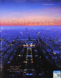 Bundle: Horizons, Student Edition: Introductory French, 7th + MindTap French, 4 Terms (24 Months) Printed Access Card 7th 9781337807517 Front Cover